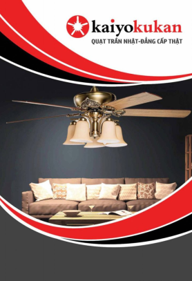 QUẠT ĐÈN CAO CẤP KAIYOKUKAN